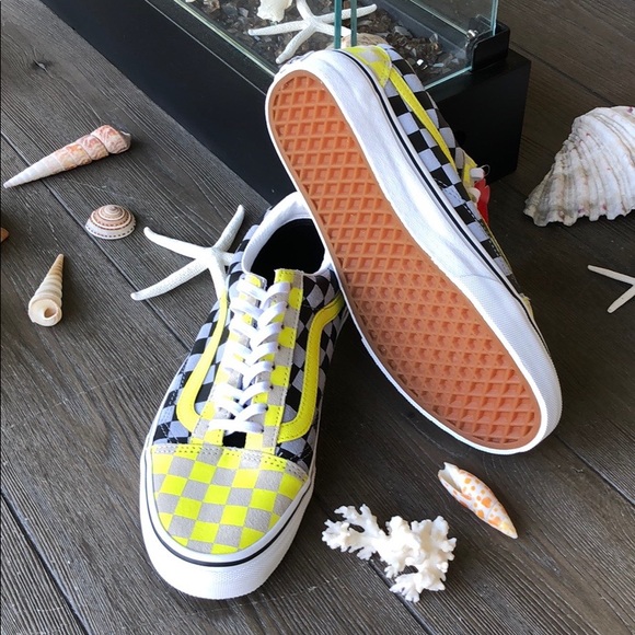 🌴🌼VANS- SUEDE CHECKERED OLD SCHOOL🌼🌴 - Picture 5 of 11